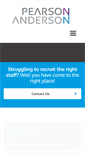 Mobile Screenshot of pearsonanderson.co.uk